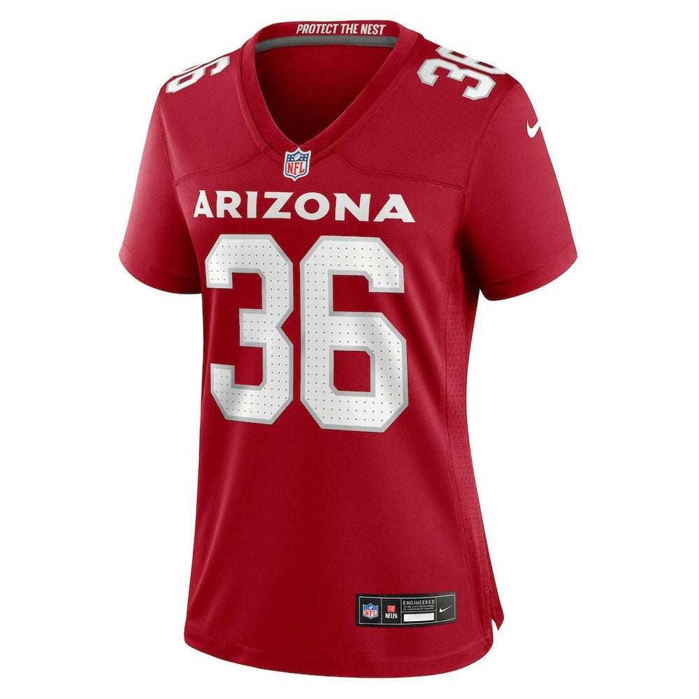 Kitan Crawford Arizona Cardinals Women's Team Game Jersey - Cardinal discount