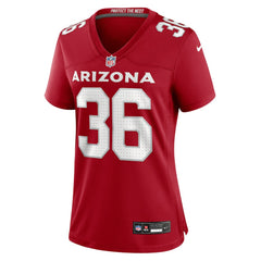 Kitan Crawford Arizona Cardinals Women's Team Game Jersey - Cardinal discount