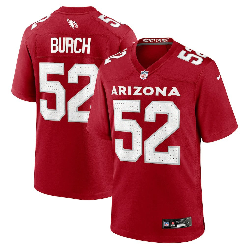 Jordan Burch Arizona Cardinals Team Game Jersey - Cardinal discount