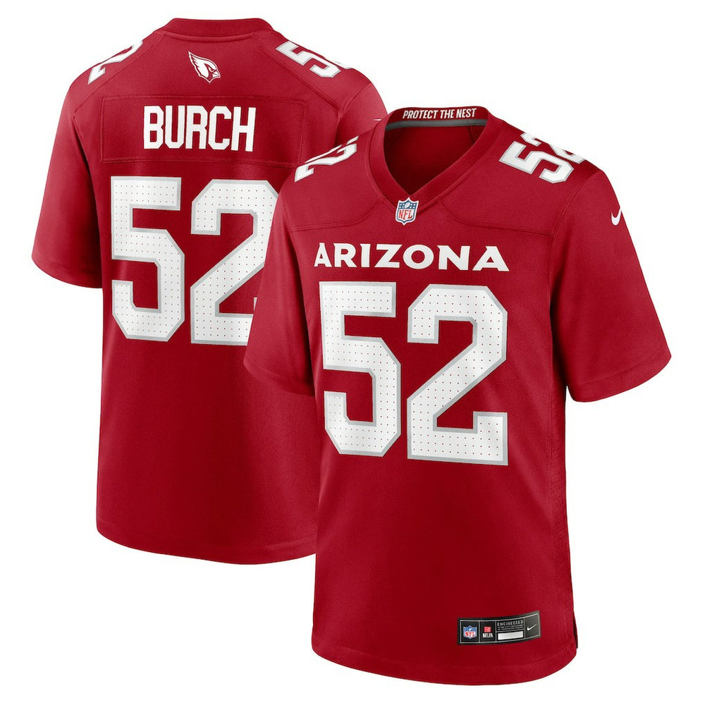 Jordan Burch Arizona Cardinals Team Game Jersey - Cardinal discount