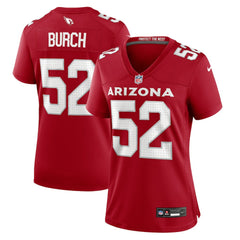 Jordan Burch Arizona Cardinals Women's Team Game Jersey - Cardinal outlet