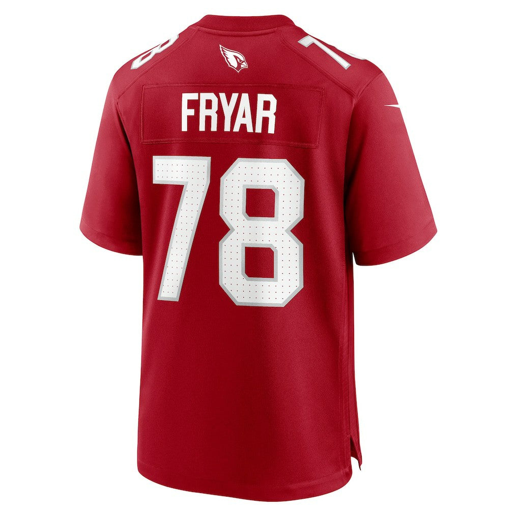 Josh Fryar Arizona Cardinals Team Game Jersey - Cardinal for sale
