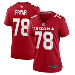 Josh Fryar Arizona Cardinals Women's Team Game Jersey - Cardinal cheap