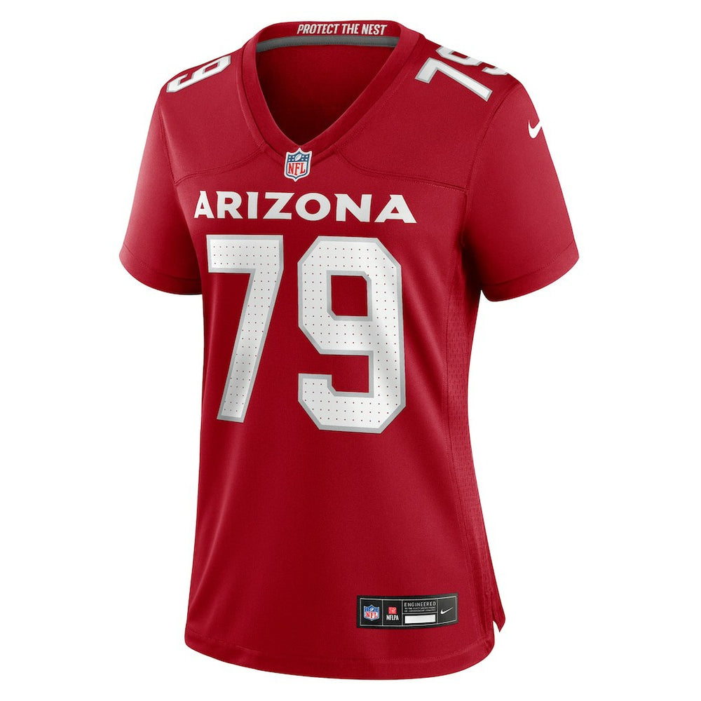 PJ Mustipher Arizona Cardinals Women's Team Game Jersey - Cardinal online