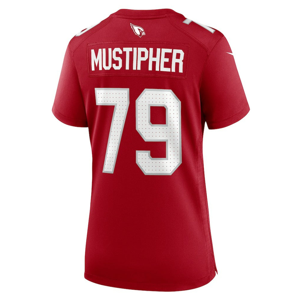 PJ Mustipher Arizona Cardinals Women's Team Game Jersey - Cardinal online