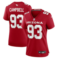 Calais Campbell Arizona Cardinals Women's Team Game Jersey - Cardinal sale