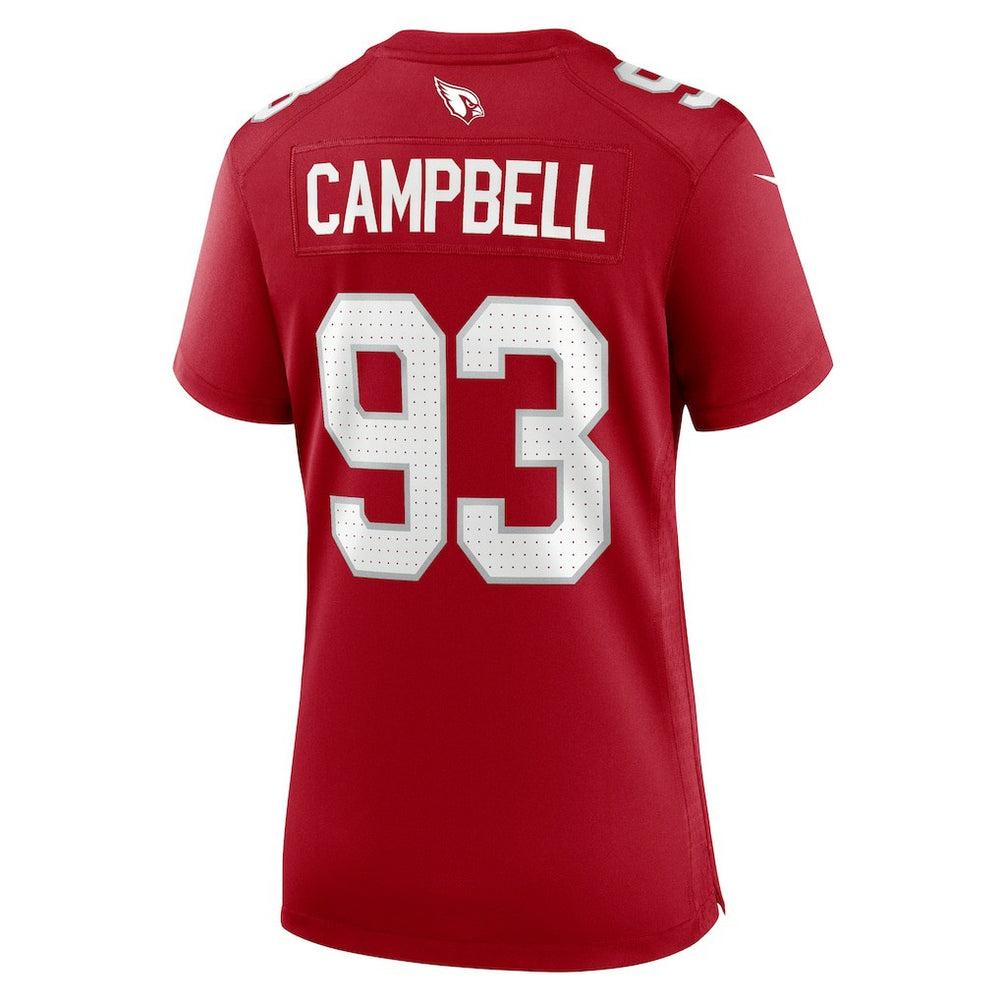Calais Campbell Arizona Cardinals Women's Team Game Jersey - Cardinal sale
