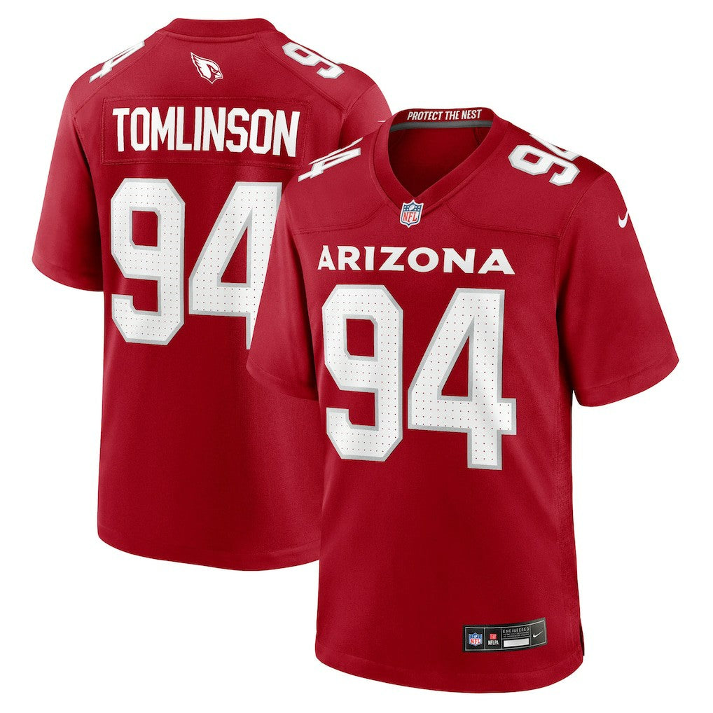 Dalvin Tomlinson Arizona Cardinals Team Game Jersey - Cardinal sale