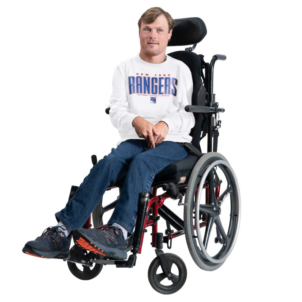 New York Rangers G-III Sports by Carl Banks Adaptive Mesh Effect Long Sleeve T-Shirt - White T-shirts