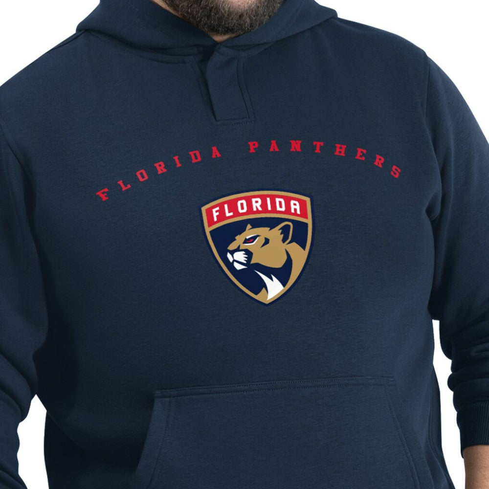 Florida Panthers G-III Sports by Carl Banks Adaptive Classic Team Arc Fleece Hoodie - Navy Hoodies