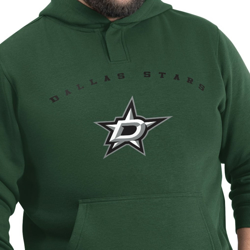 Dallas Stars G-III Sports by Carl Banks Adaptive Classic Team Arc Fleece Hoodie - Kelly Green Hoodies