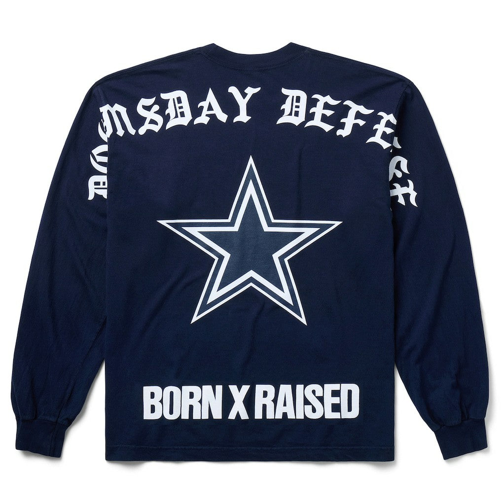 Dallas Cowboys Born x Raised Unisex Long Sleeve Local T-Shirt - Navy sale