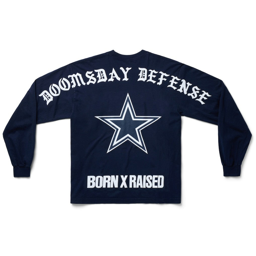 Dallas Cowboys Born x Raised Unisex Long Sleeve Local T-Shirt - Navy sale