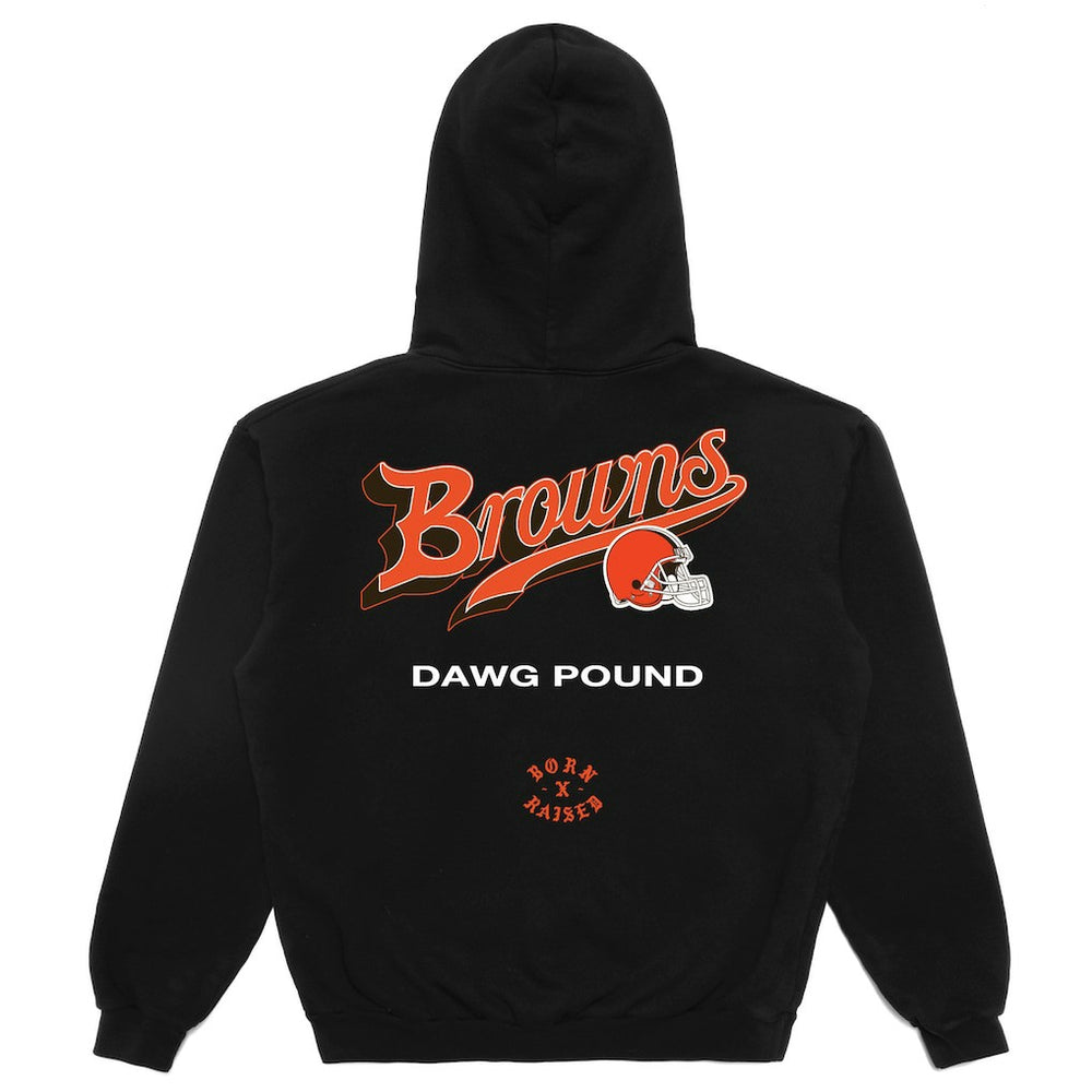 Cleveland Browns Born x Raised Unisex Pro Script Hoodie - Black online
