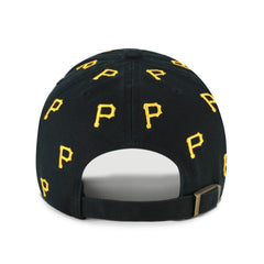 Pittsburgh Pirates Women's Confetti Clean Up Adjustable Hat Black