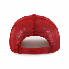 Los Angeles Angels Pitstop Trucker Adjustable Hat Red