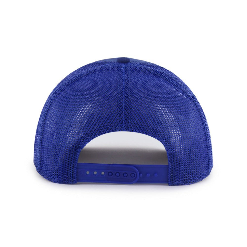 Chicago Cubs Pitstop Trucker Adjustable Hat Royal