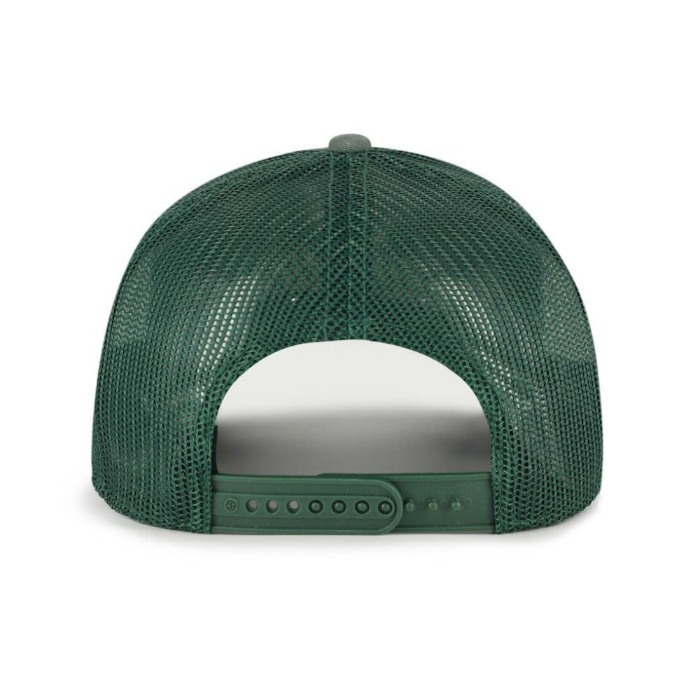 Athletics Pitstop Trucker Adjustable Hat Green