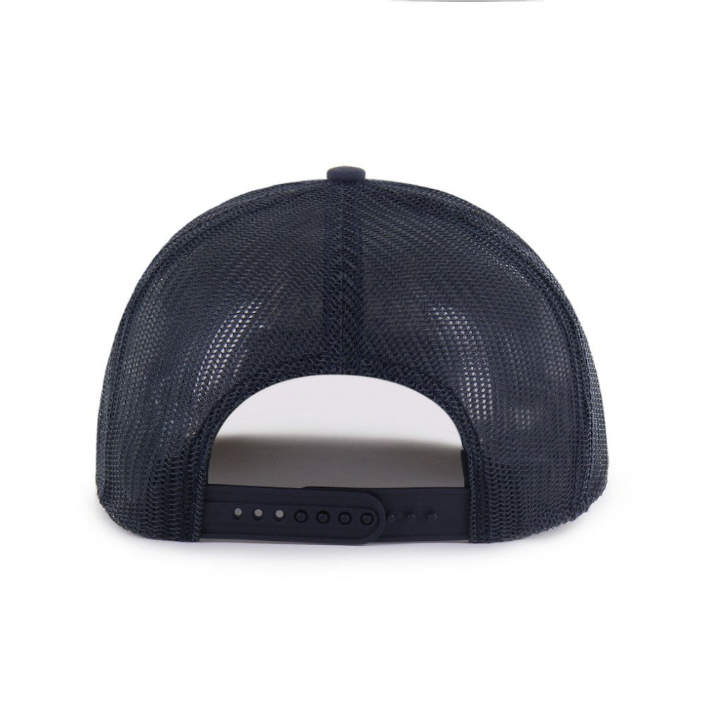 Atlanta Braves Pitstop Trucker Adjustable Hat Navy