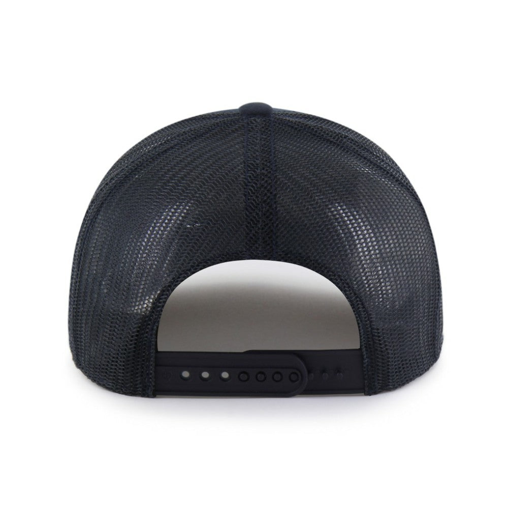 Seattle Mariners Pitstop Trucker Adjustable Hat Navy