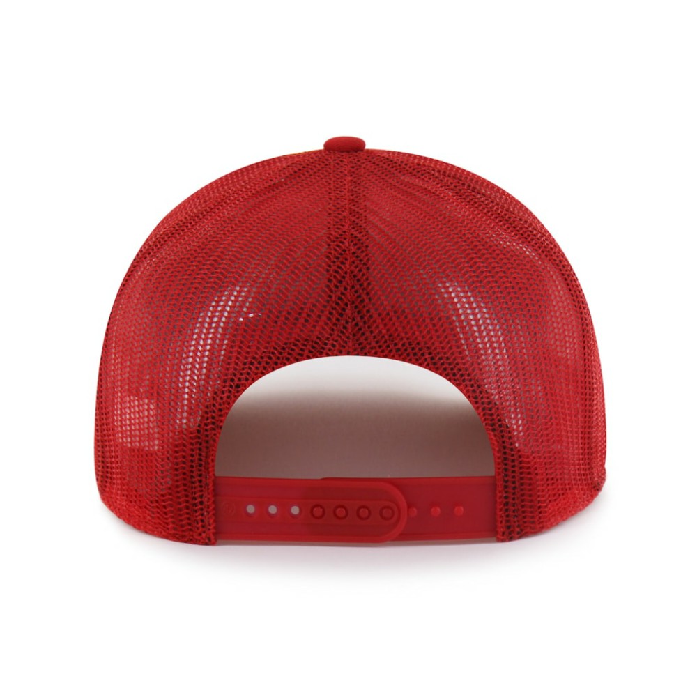 St. Louis Cardinals Pitstop Trucker Adjustable Hat Red