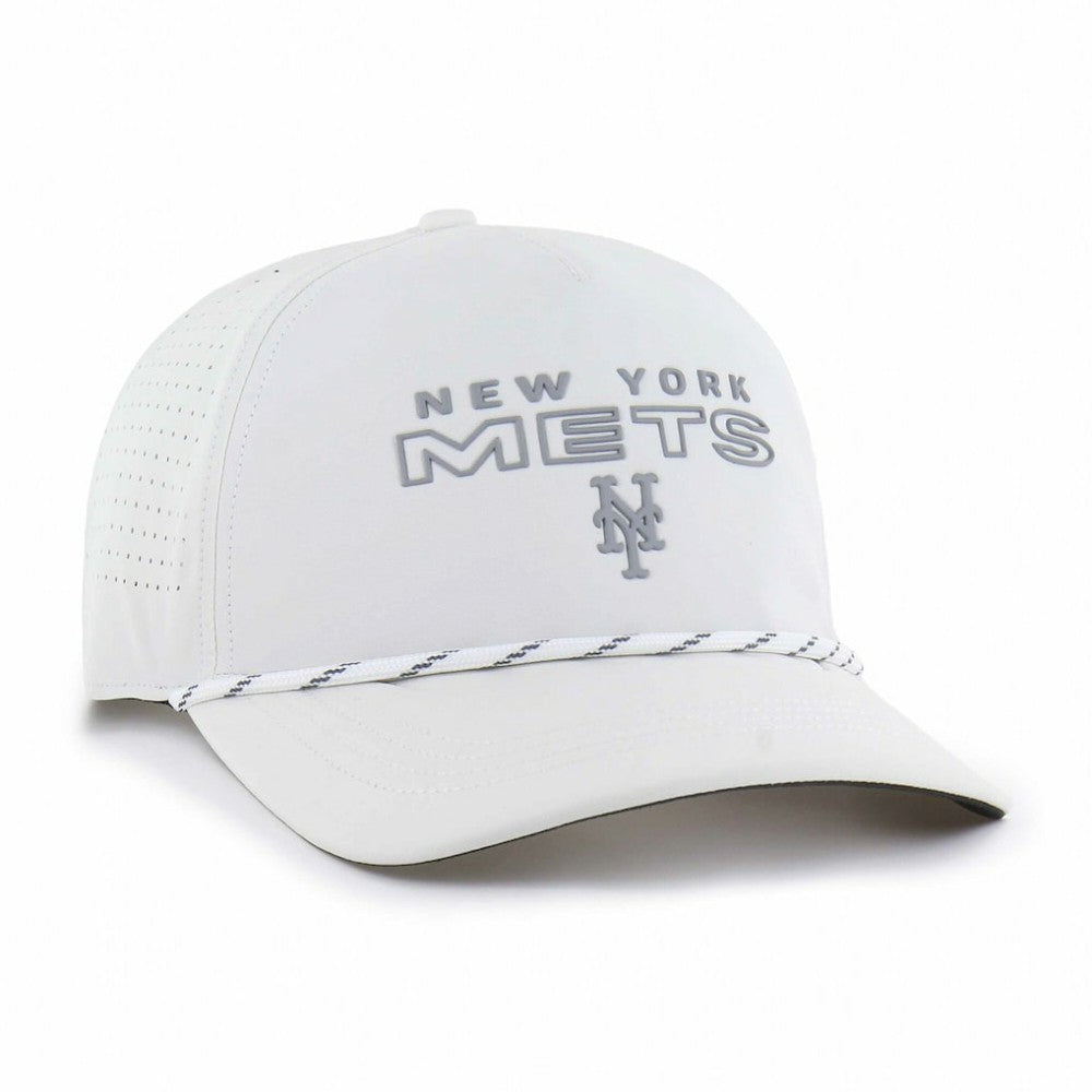 New York Mets Forward Vault Hitch Adjustable Hat White