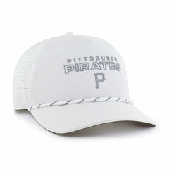 Pittsburgh Pirates Forward Vault Hitch Adjustable Hat White