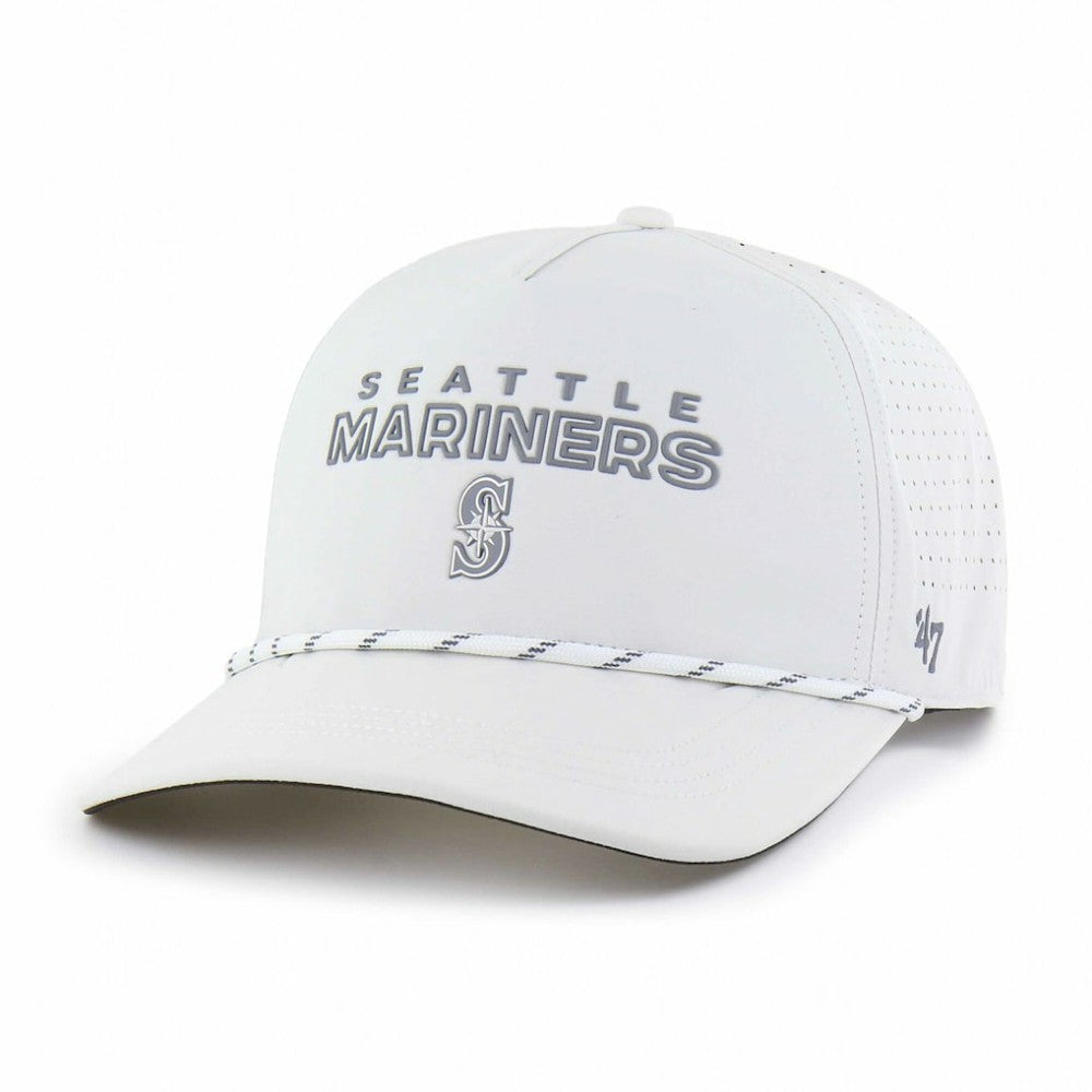 Seattle Mariners Forward Vault Hitch Adjustable Hat White
