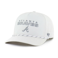 Atlanta Braves Forward Vault Hitch Adjustable Hat White