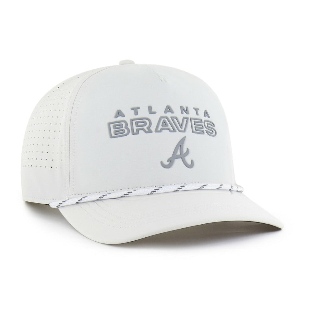 Atlanta Braves Forward Vault Hitch Adjustable Hat White