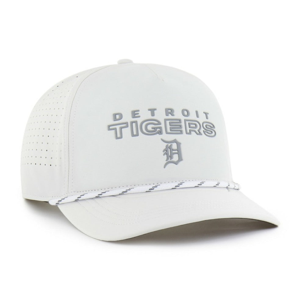 Detroit Tigers Forward Vault Hitch Adjustable Hat White