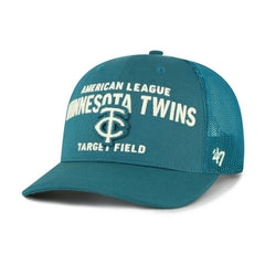 Minnesota Twins Contemporary Hitch Adjustable Trucker Hat Teal