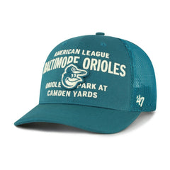 Baltimore Orioles Contemporary Hitch Adjustable Trucker Hat Teal