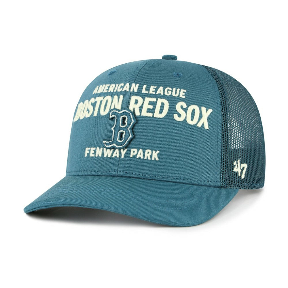 Boston Red Sox Contemporary Hitch Adjustable Trucker Hat Teal