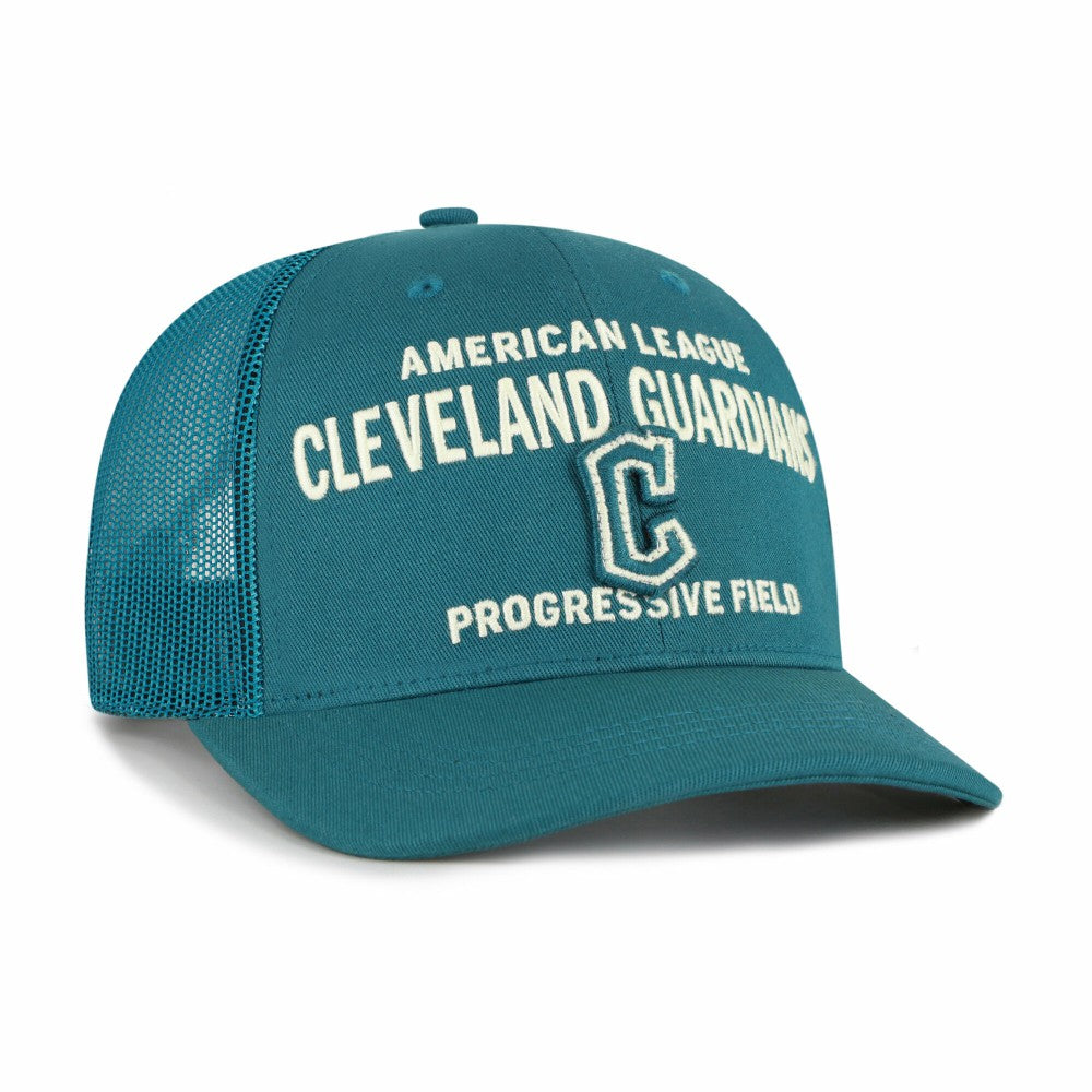 Cleveland Guardians Contemporary Hitch Adjustable Trucker Hat Teal
