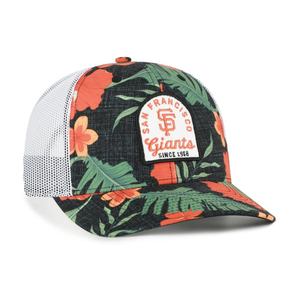 San Francisco Giants Beachside Adjustable Trucker Hat Black