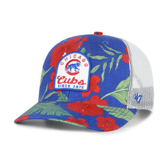Chicago Cubs Beachside Adjustable Trucker Hat Royal