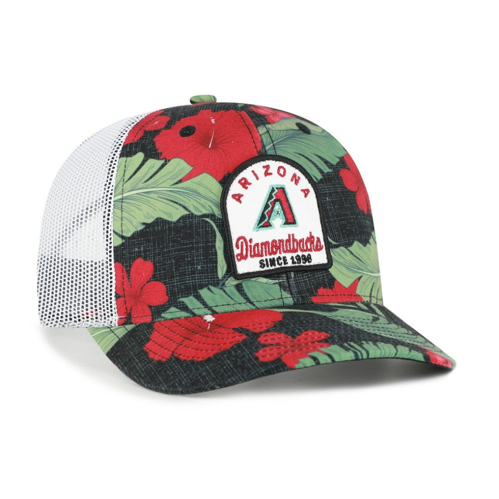 Arizona Diamondbacks Beachside Adjustable Trucker Hat Black