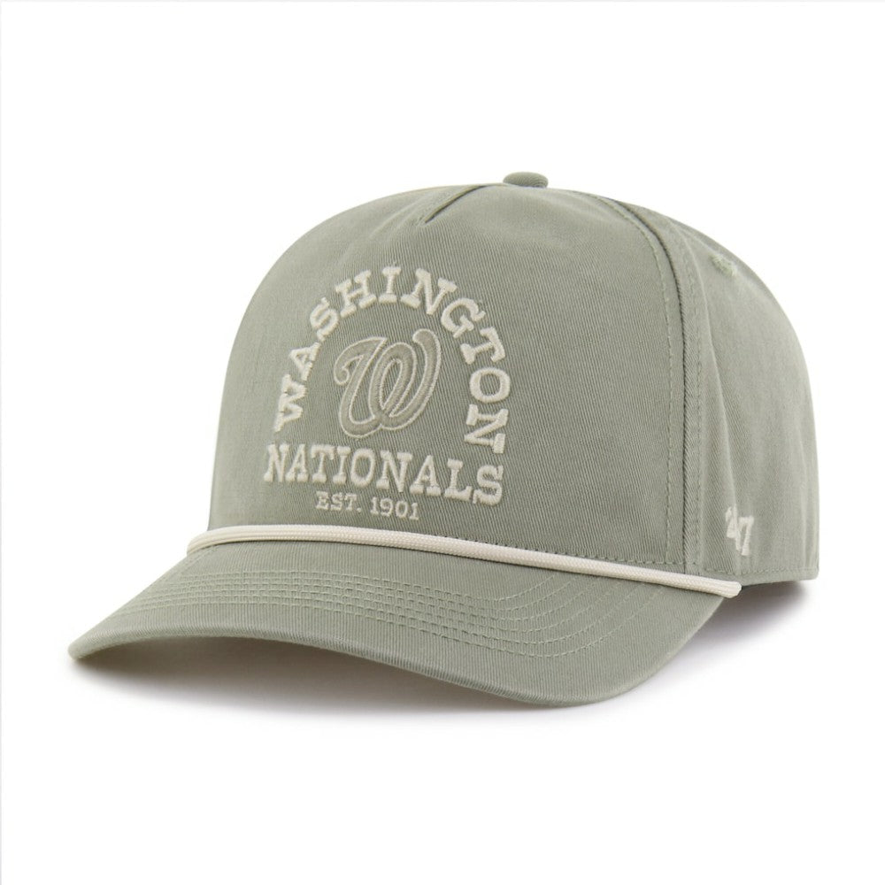 Washington Nationals Canyon Ranchero Hitch Adjustable Hat Olive