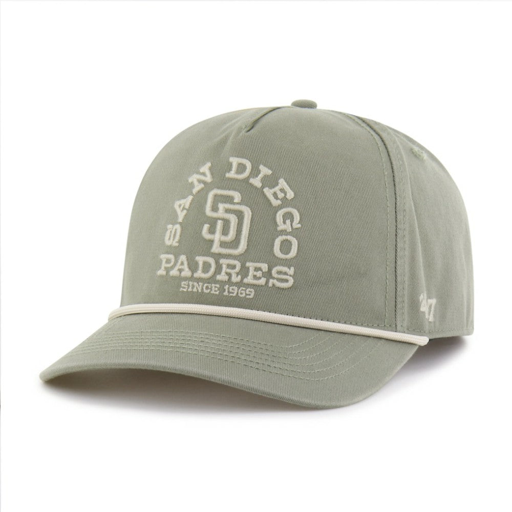 San Diego Padres Canyon Ranchero Hitch Adjustable Hat Olive