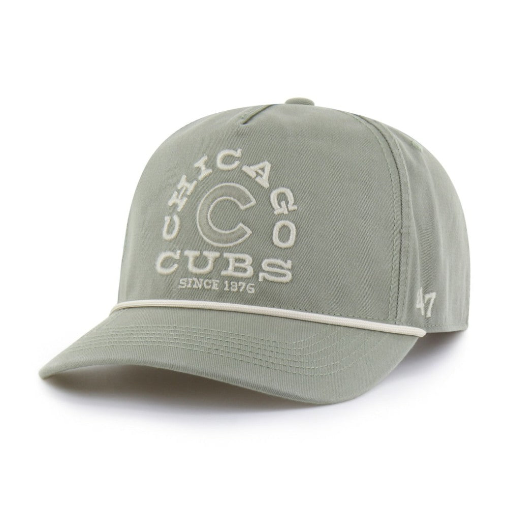 Chicago Cubs Canyon Ranchero Hitch Adjustable Hat Olive