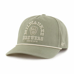 Milwaukee Brewers Canyon Ranchero Hitch Adjustable Hat Olive