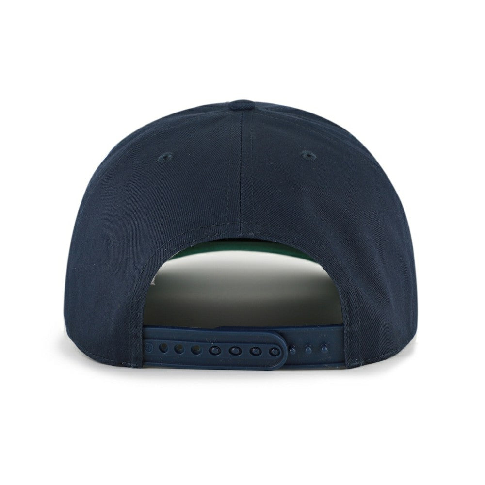 San Diego Padres Cooperstown Break Wood Suede Hitch Adjustable Hat Navy/Brown