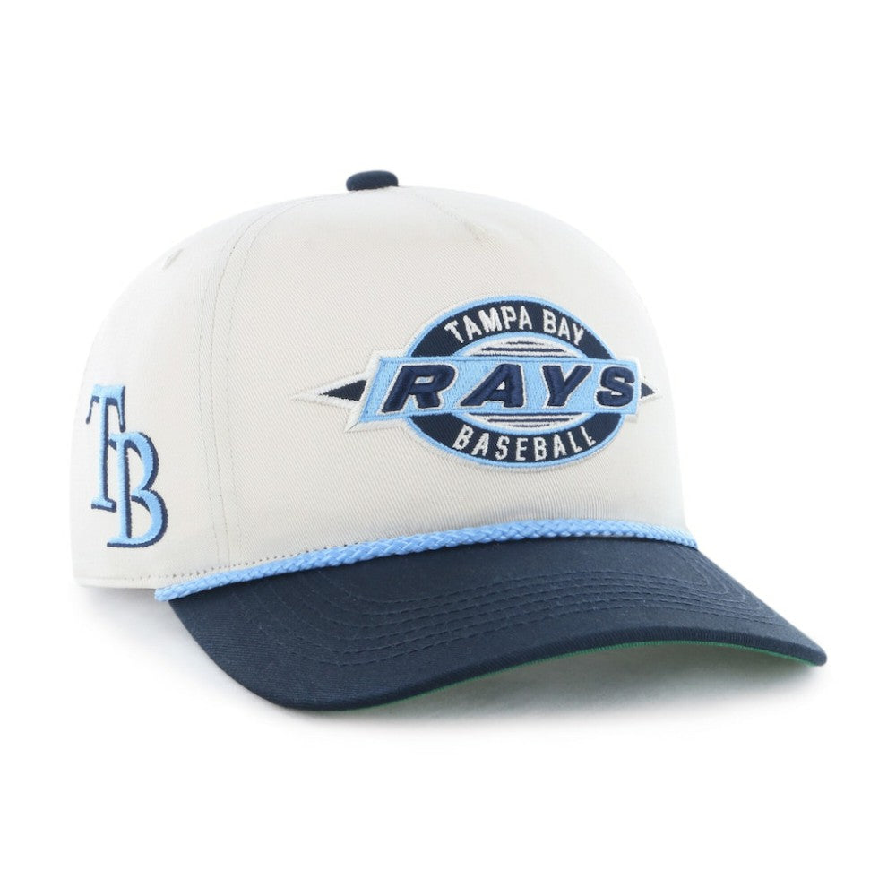 Tampa Bay Rays Frame Out Hitch Adjustable Hat Natural