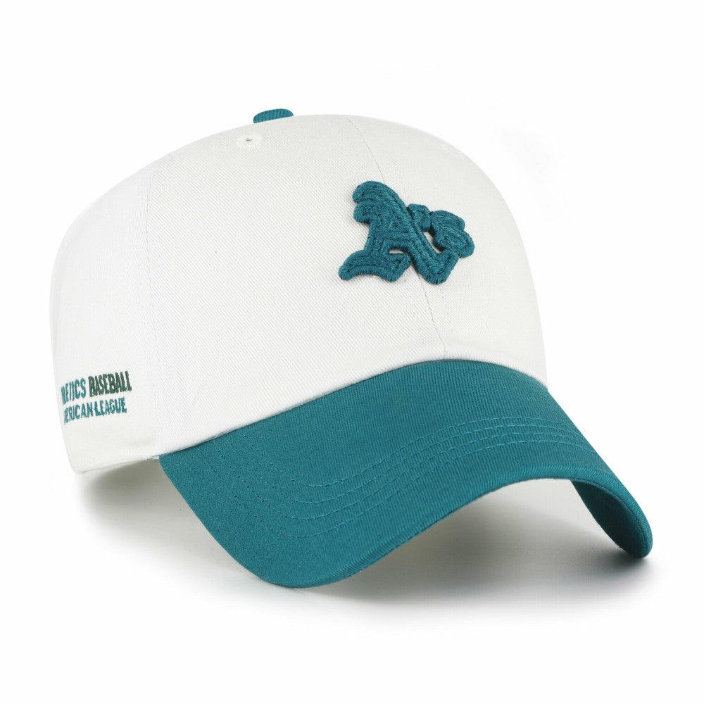 Athletics Contemporary Tonal Clean Up Adjustable Hat White/Teal