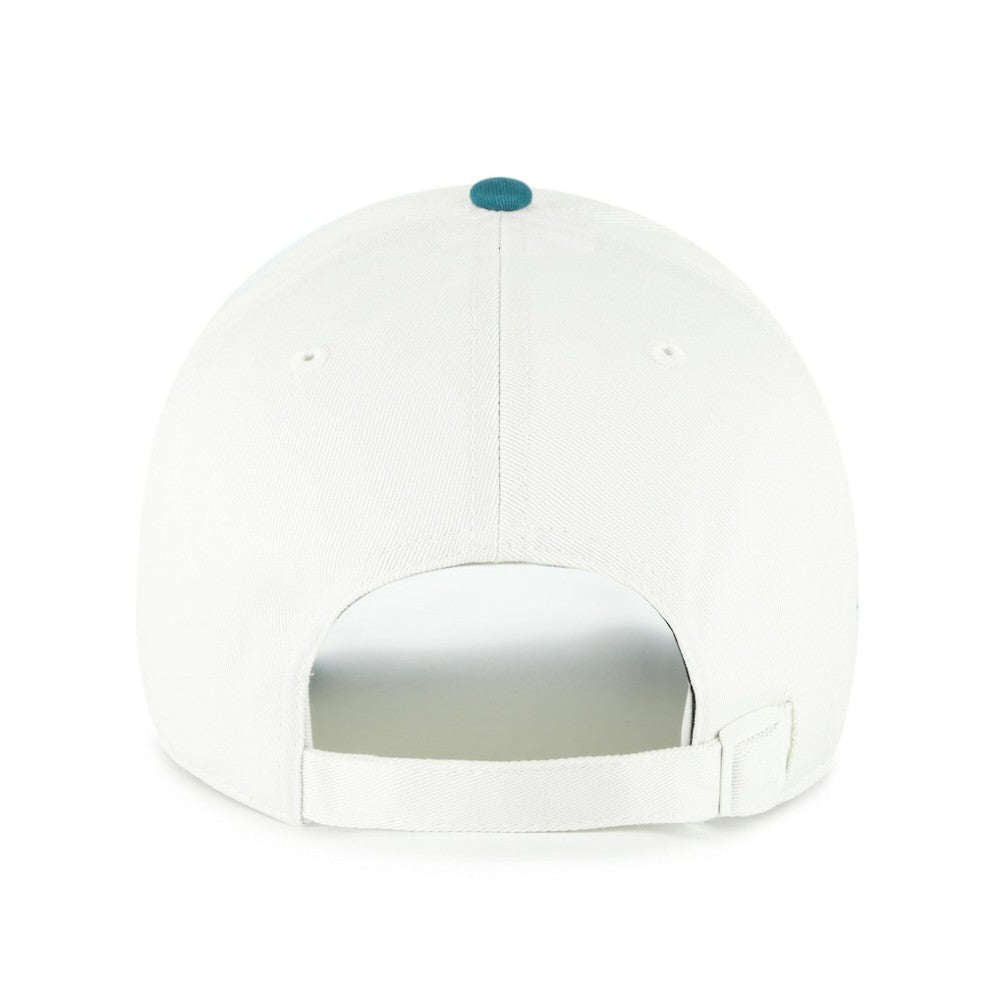 Seattle Mariners Contemporary Tonal Clean Up Adjustable Hat White/Teal