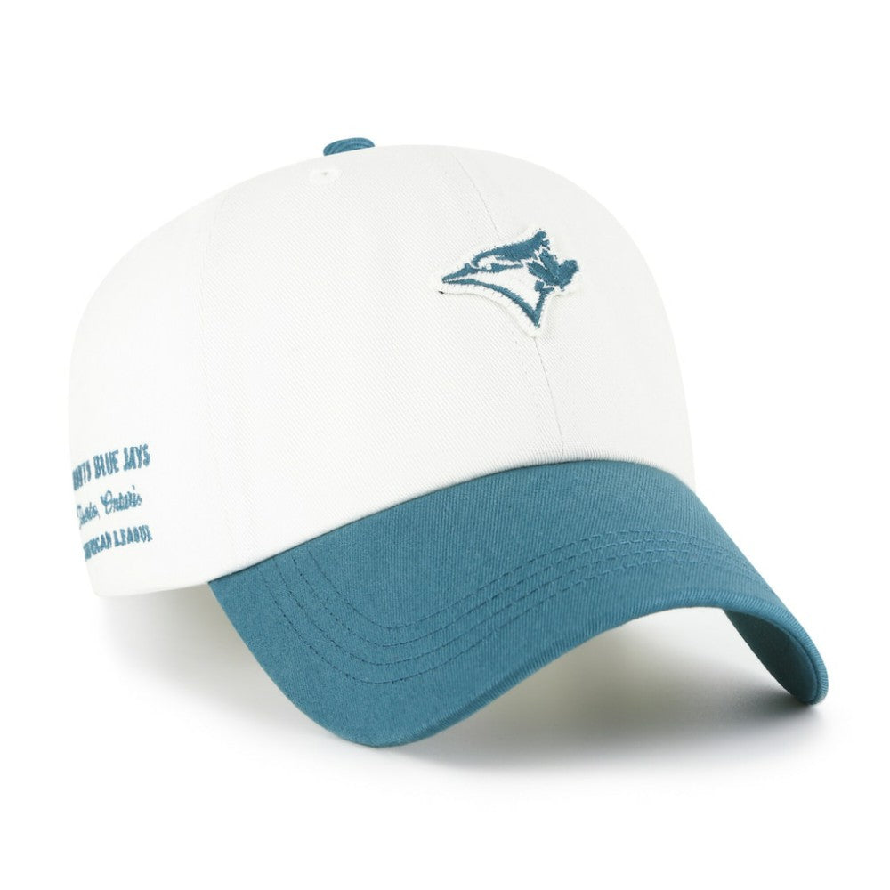 Toronto Blue Jays Contemporary Tonal Clean Up Adjustable Hat White/Teal