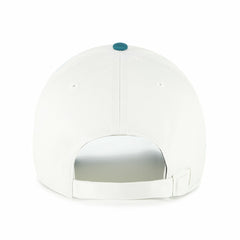 Miami Marlins Contemporary Tonal Clean Up Adjustable Hat White/Teal