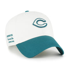 Cincinnati Reds Contemporary Tonal Clean Up Adjustable Hat White/Teal