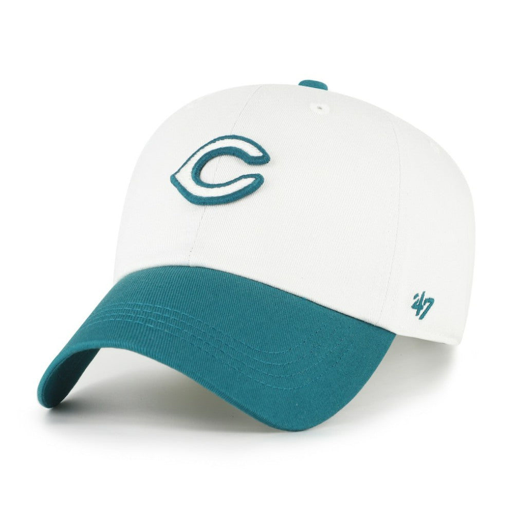 Cincinnati Reds Contemporary Tonal Clean Up Adjustable Hat White/Teal
